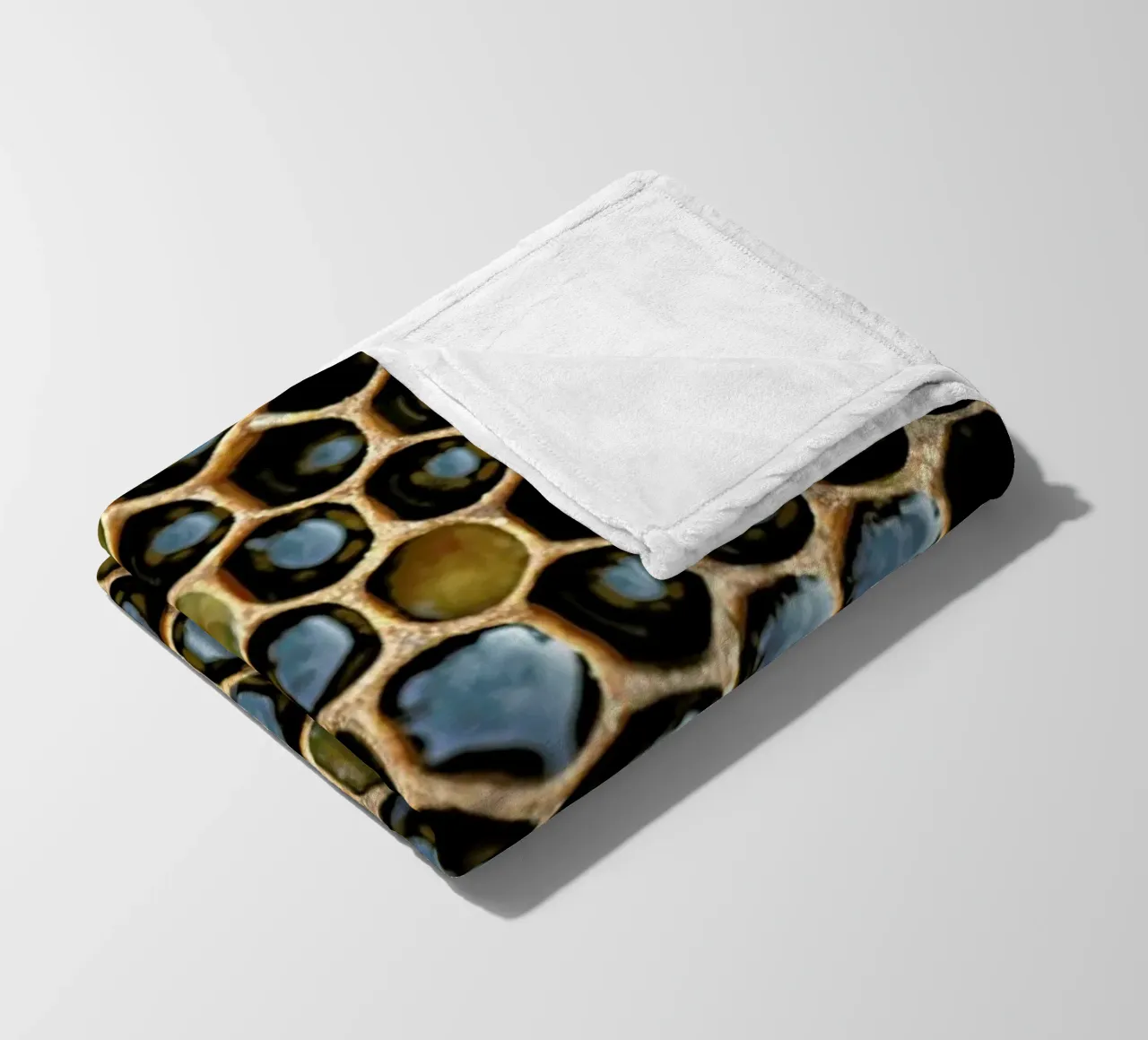 Bee Pattern fleecedeken van Curious Collections by Marielle Leenders