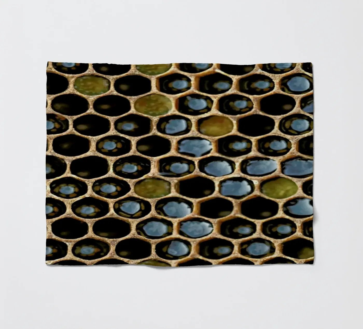 Bee Pattern fleecedeken van Curious Collections by Marielle Leenders