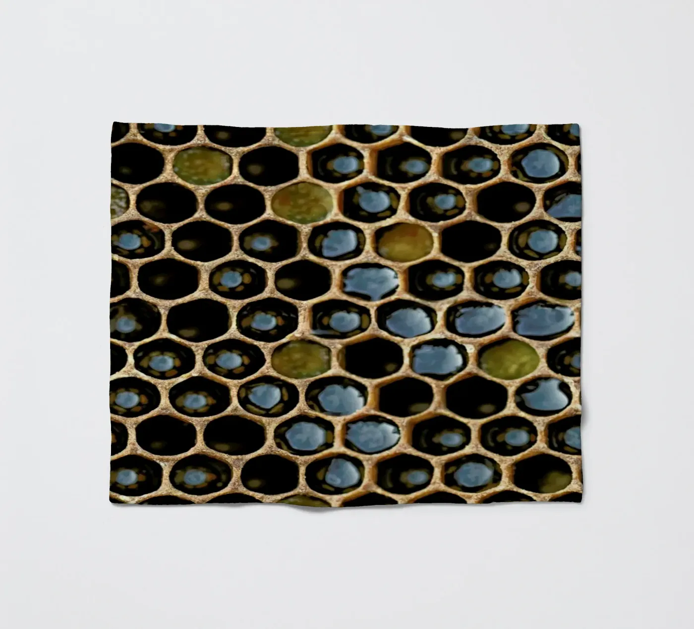 Bee Pattern fleecedeken van Curious Collections by Marielle Leenders