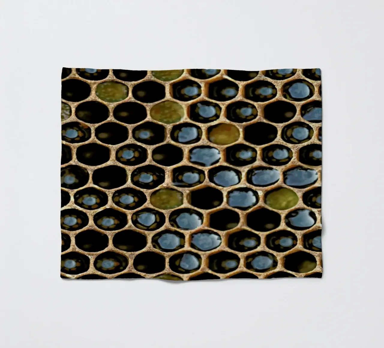 Bee Pattern fleecedeken van Curious Collections by Marielle Leenders