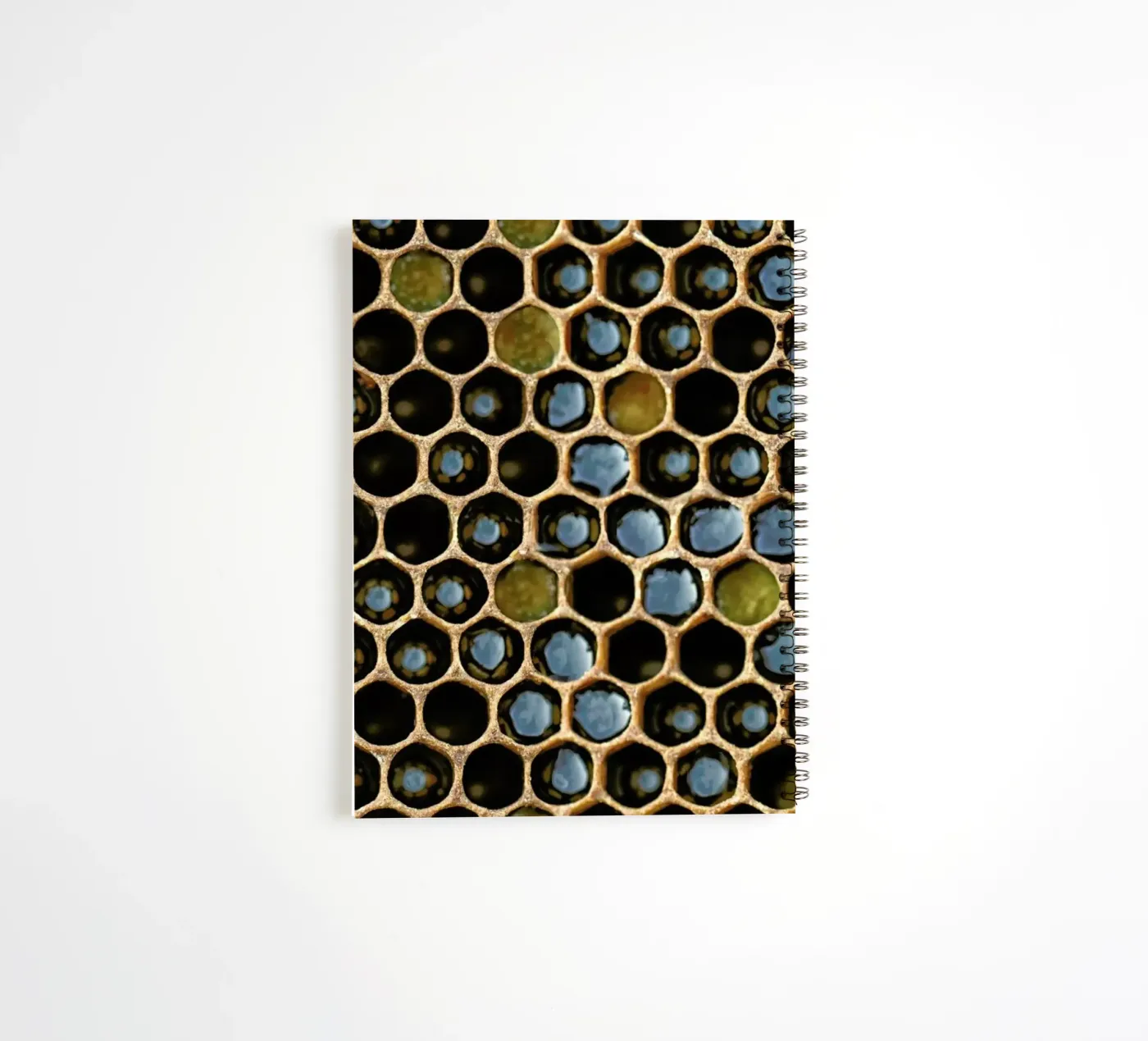 Bee Pattern Ringbuch von Curious Collections by Marielle Leenders
