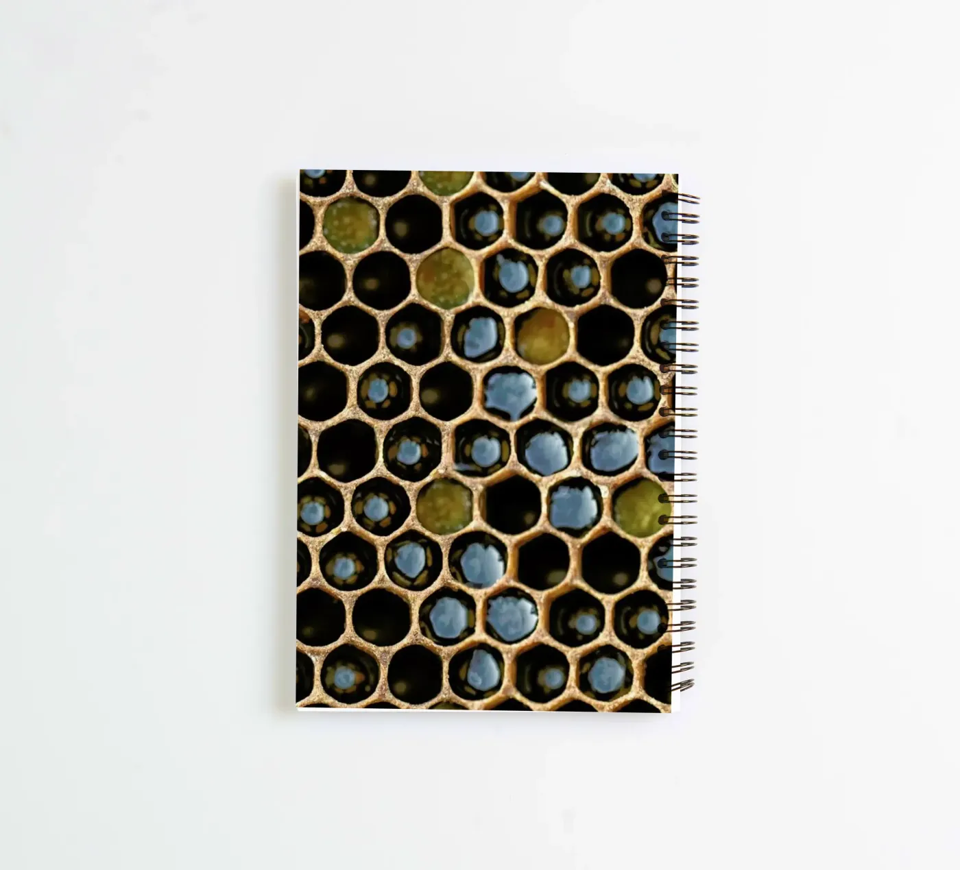 Bee Pattern Ringbuch von Curious Collections by Marielle Leenders