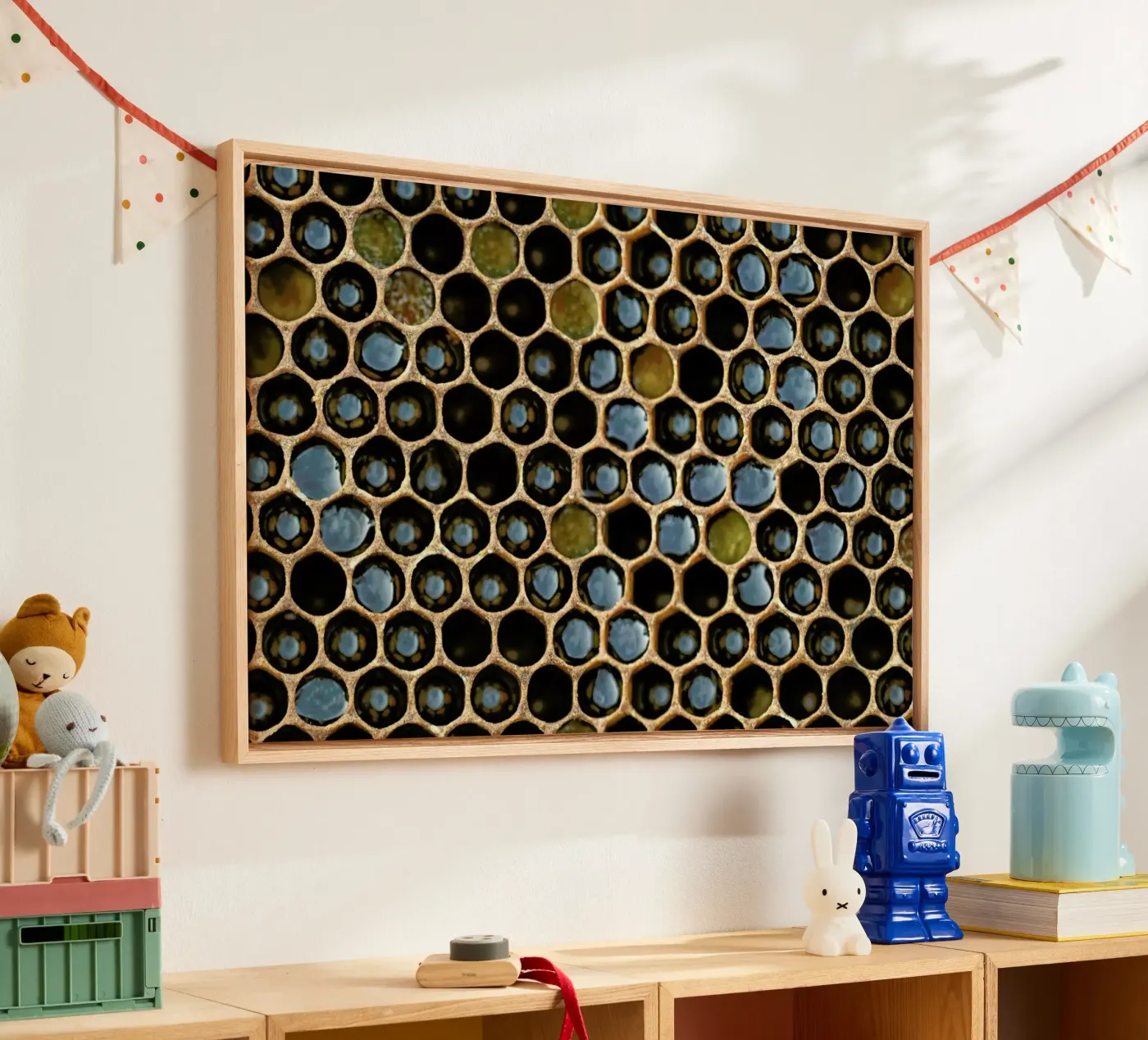 Bee Pattern toile de Curious Collections by Marielle Leenders