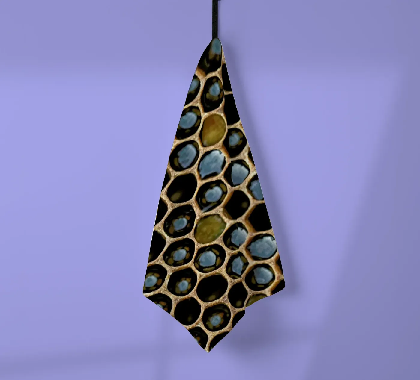 Bee Pattern tea towel by Curious Collections by Marielle Leenders