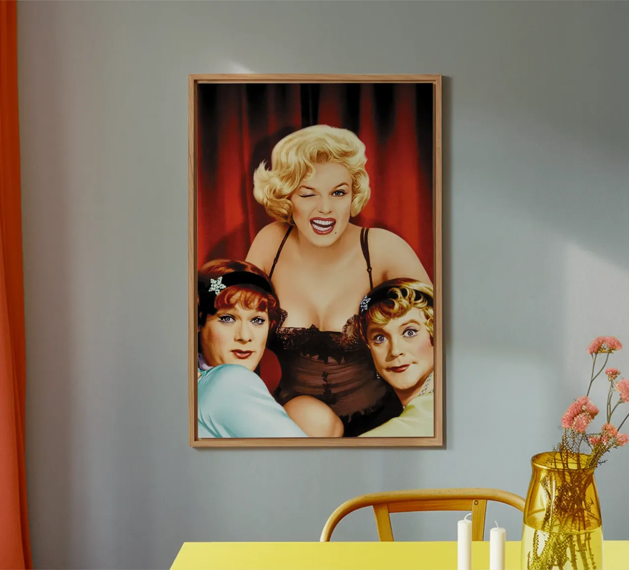 Some Like It Hot alluminio dibond da Attaboy Dsgn