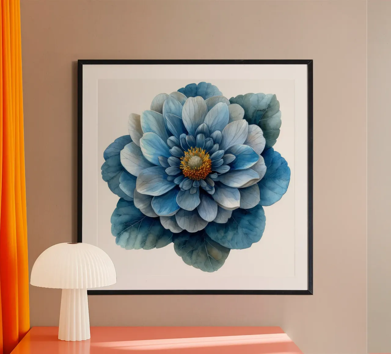 Fiore Dusty Miller 3 poster da Bold Blooms