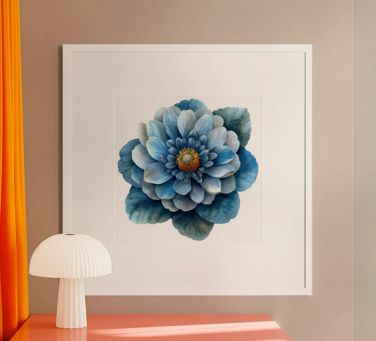Fiore Dusty Miller 3 poster da Bold Blooms