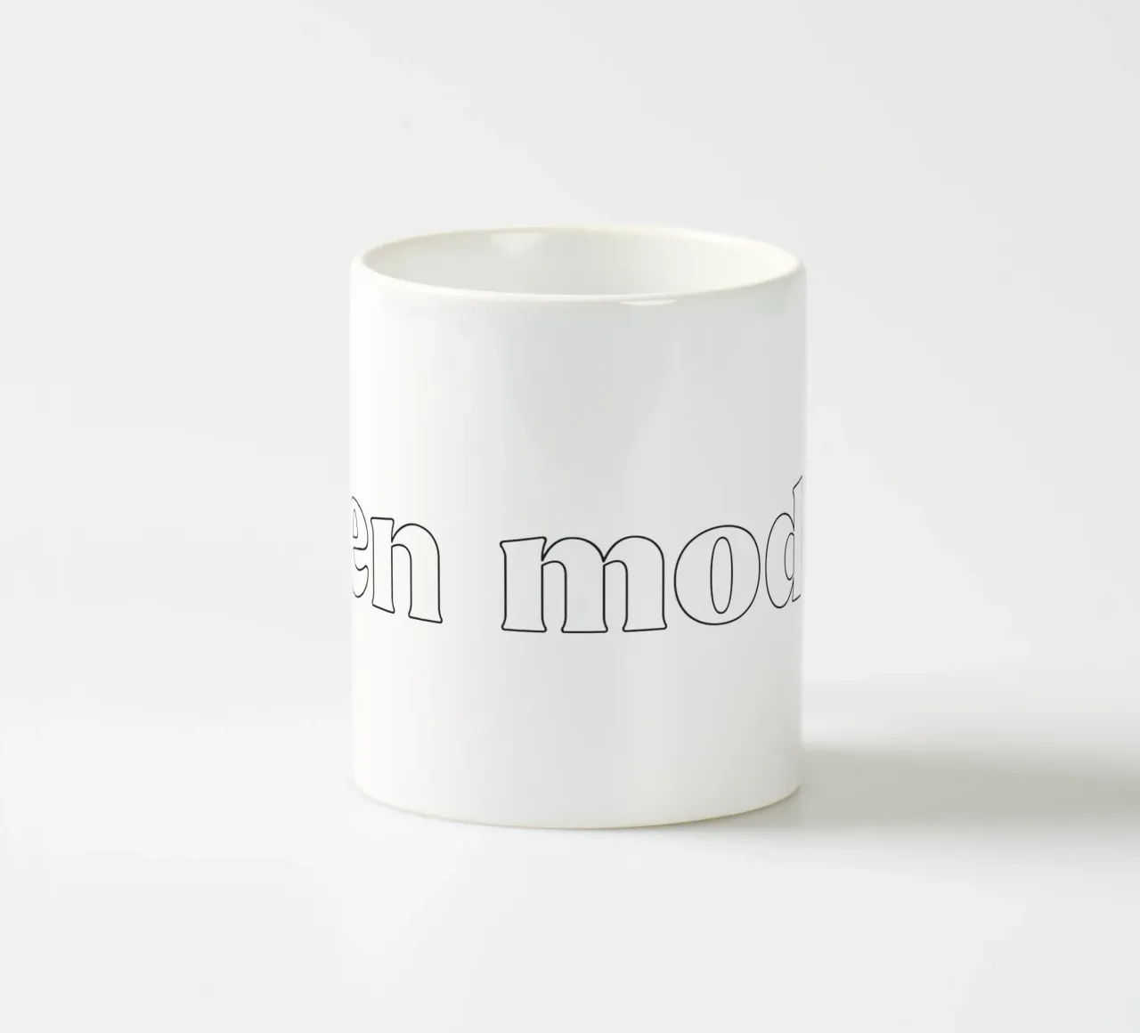 zen mode (No 4) tazza in ceramica da treechild