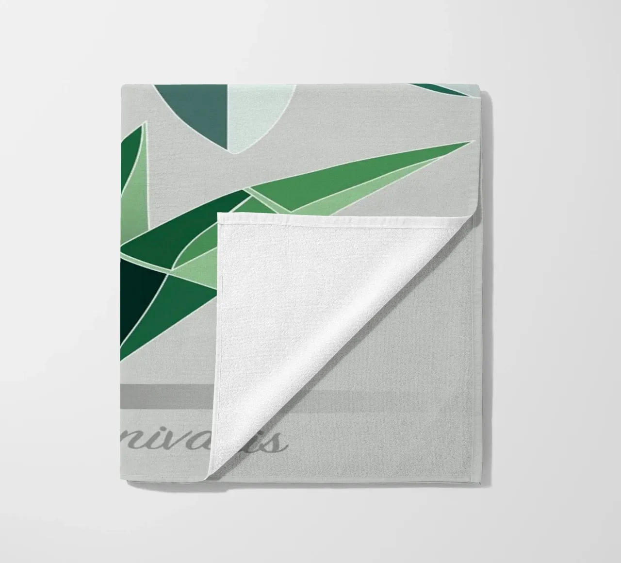 Snowdrops - Elegant representation of the early bloomers beach towel by namosh