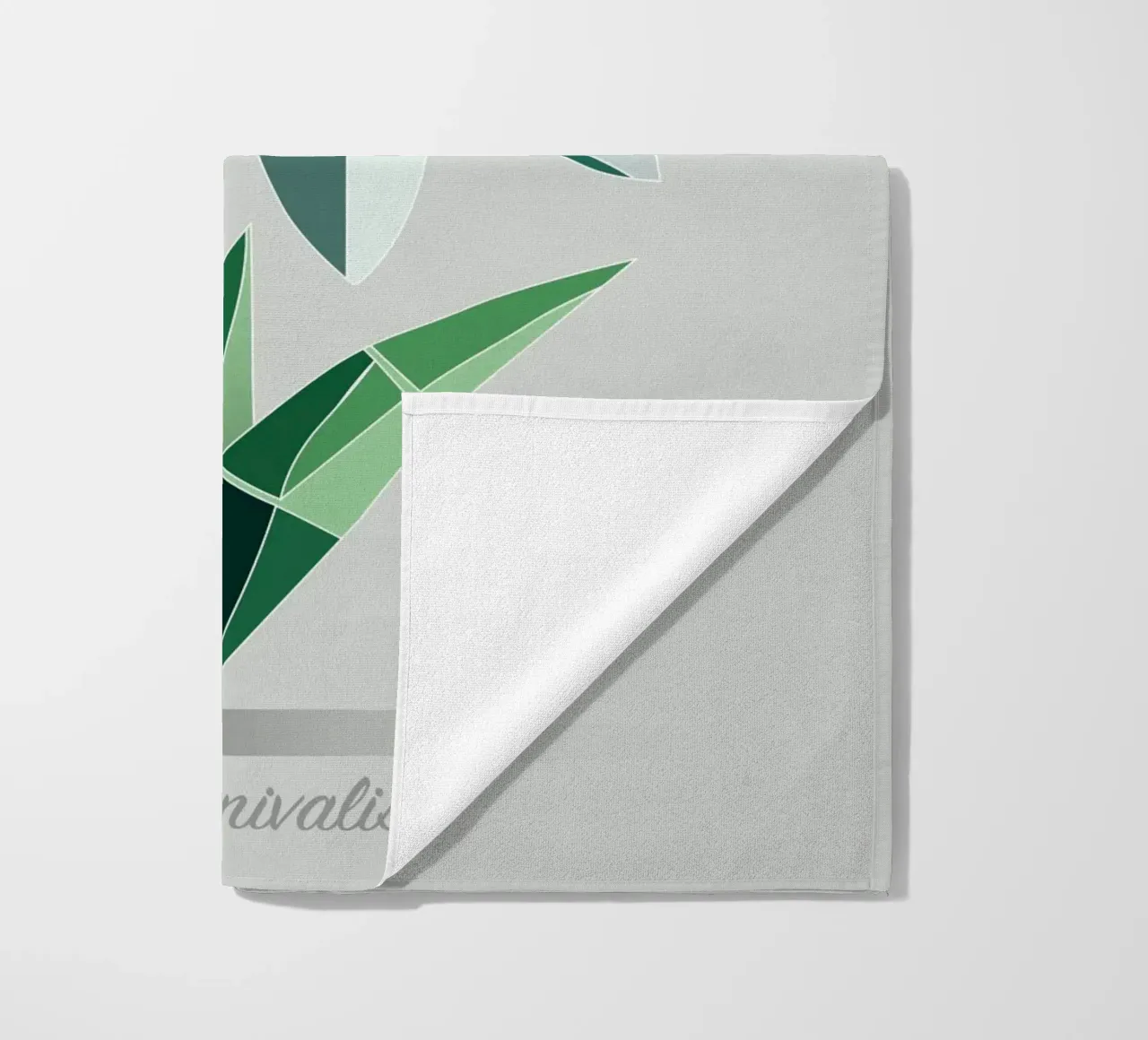 Snowdrops - Elegant representation of the early bloomers beach towel by namosh