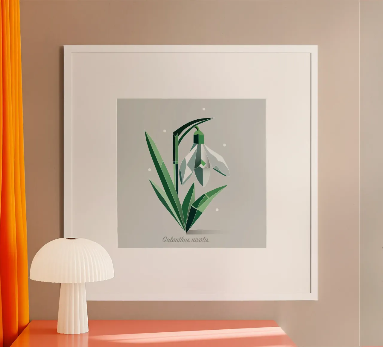 Snowdrops - Elegant representation of the early bloomers hahnemühle by namosh