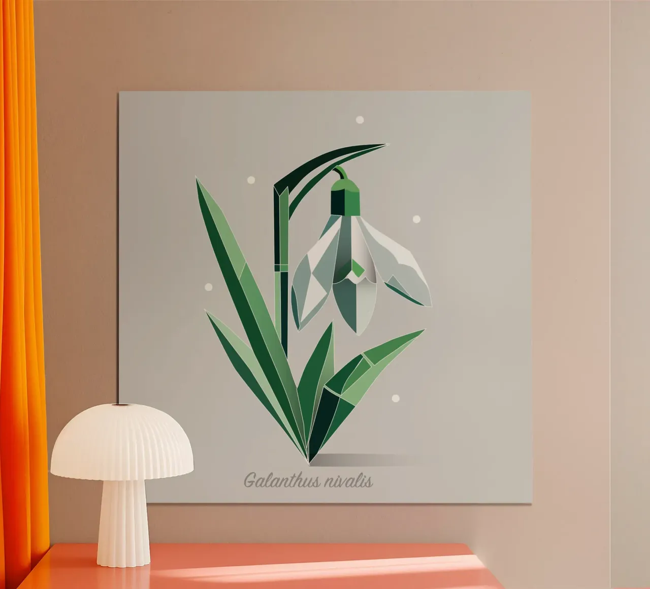 Snowdrops - Elegant representation of the early bloomers hahnemühle by namosh
