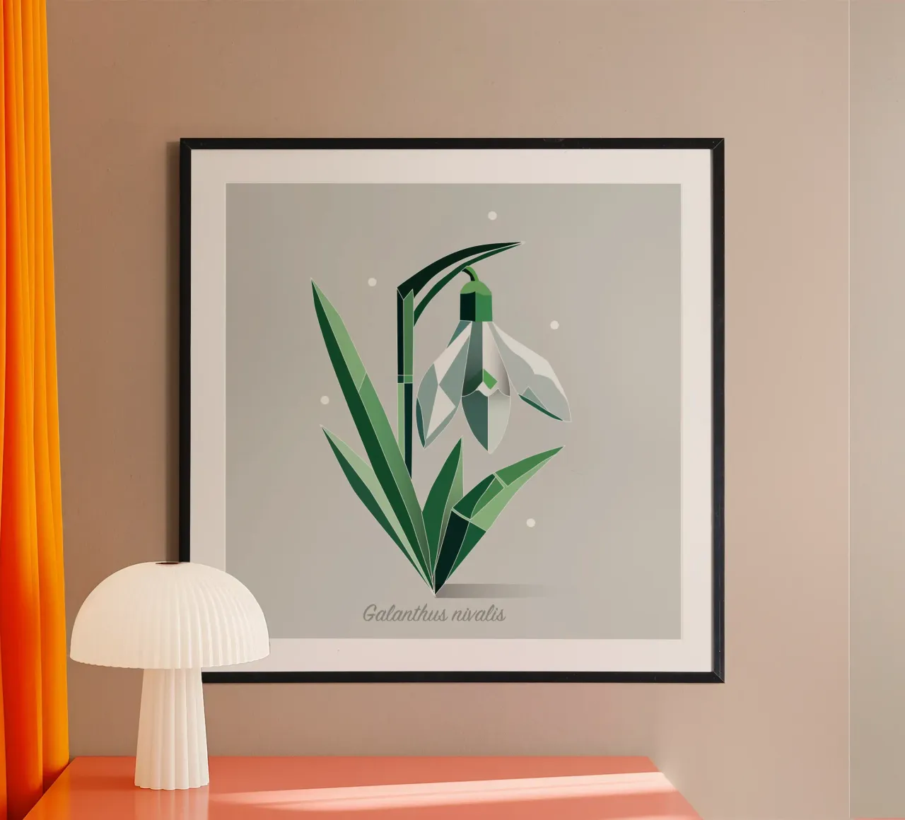 Snowdrops - Elegant representation of the early bloomers hahnemühle by namosh