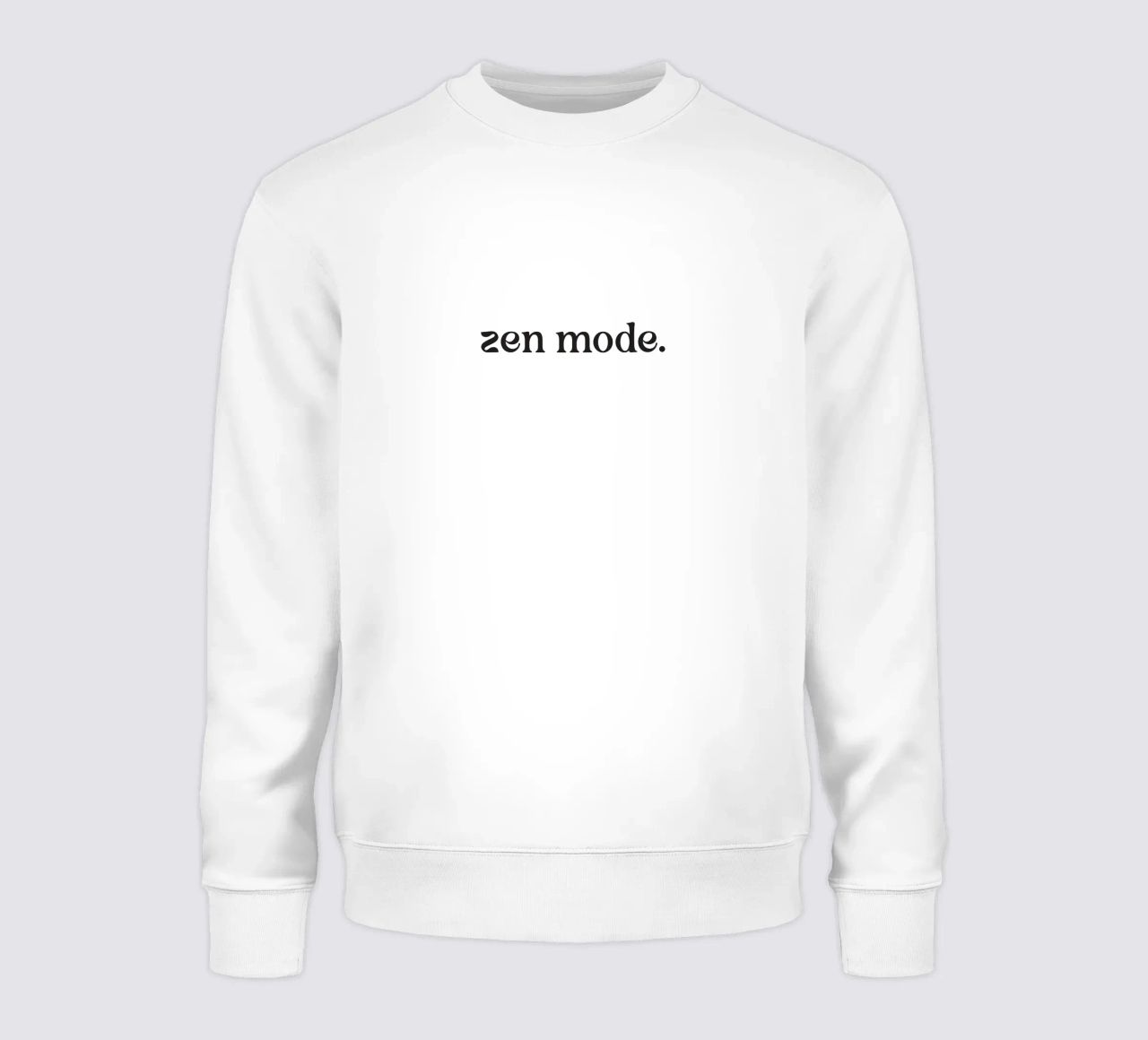 zen mode (No 6) felpa da treechild