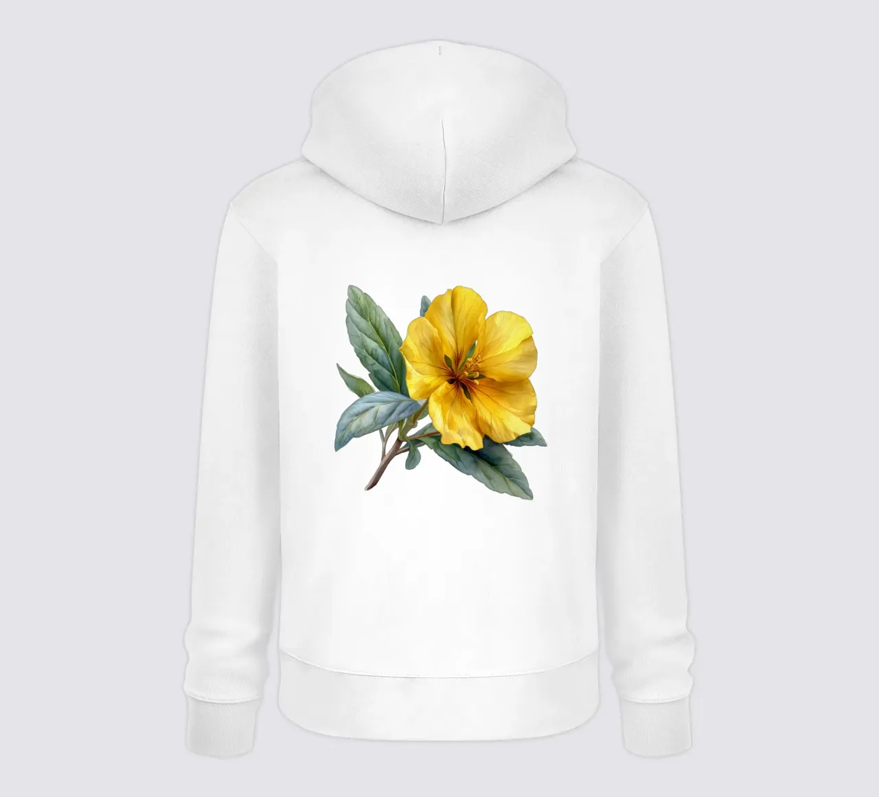 Fiore di enotera 2 felpa con cappuccio da Bold Blooms