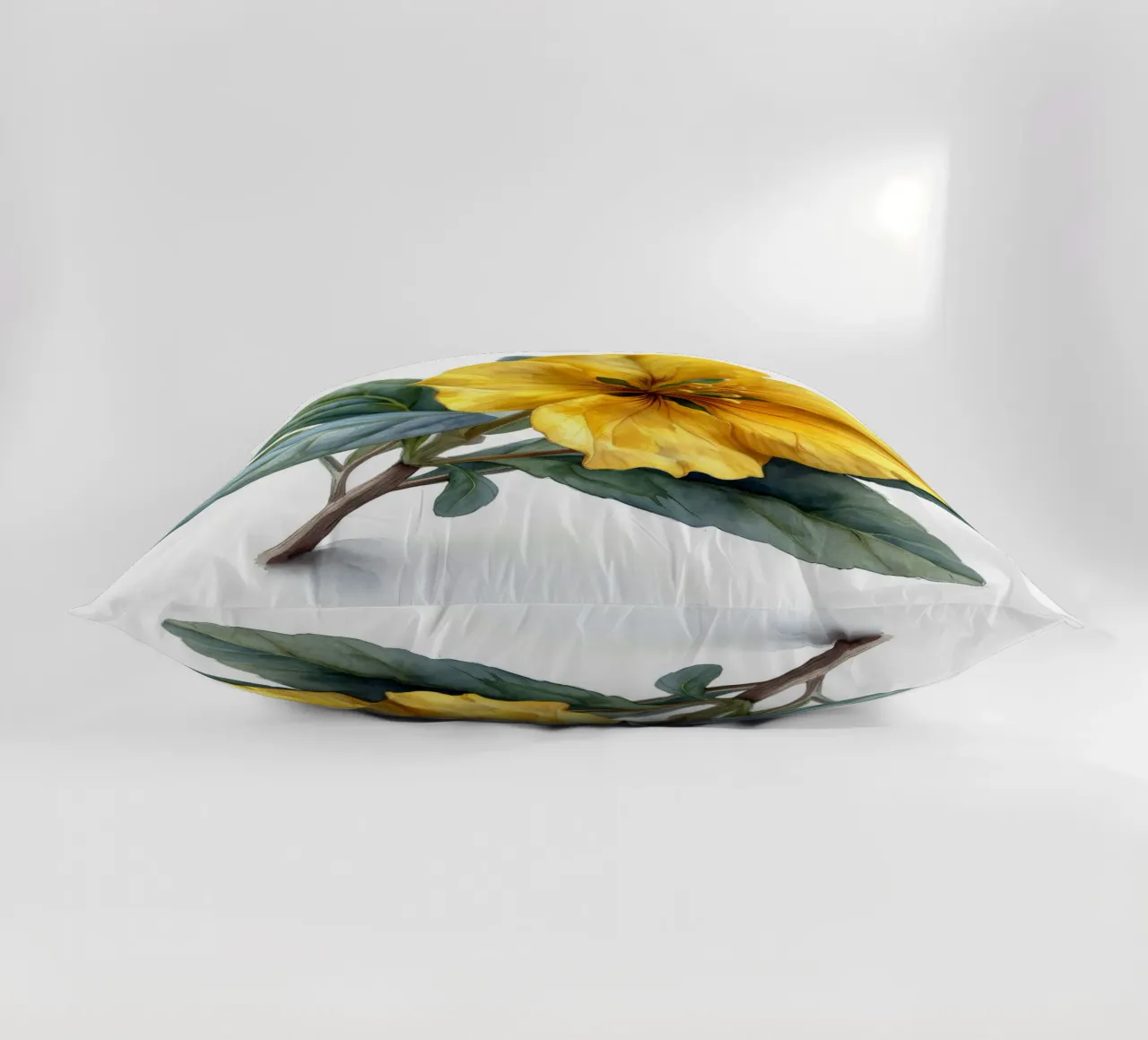 Fiore di enotera 2 cuscino da Bold Blooms