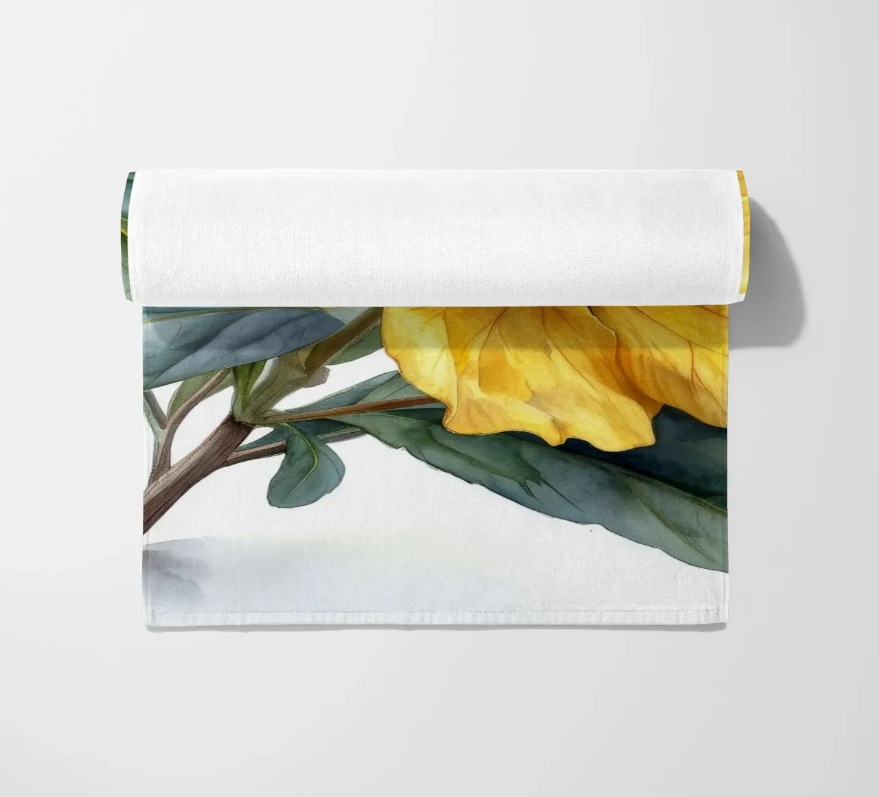 Fiore di enotera 2 telo mare da Bold Blooms
