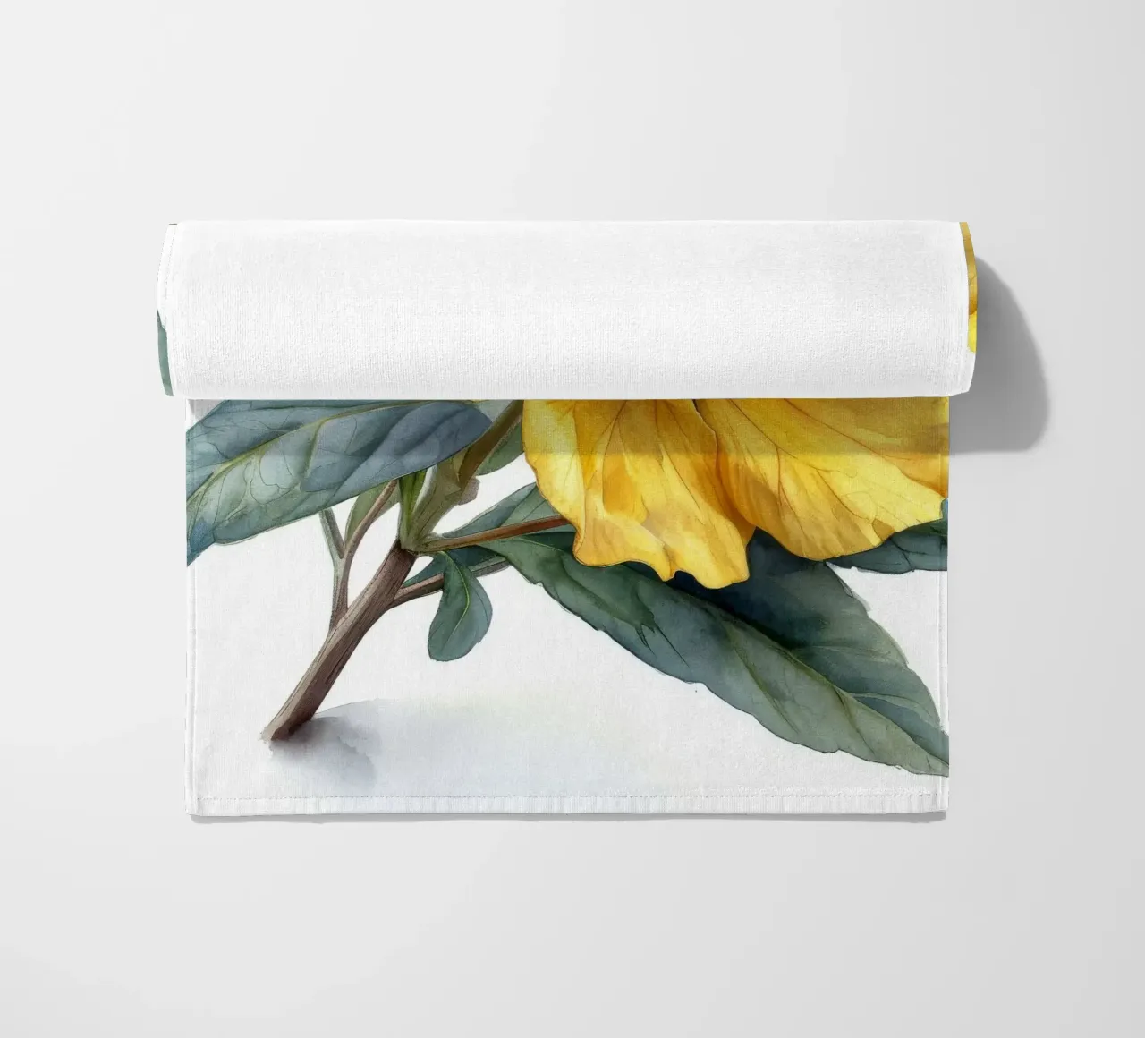 Fiore di enotera 2 telo mare da Bold Blooms