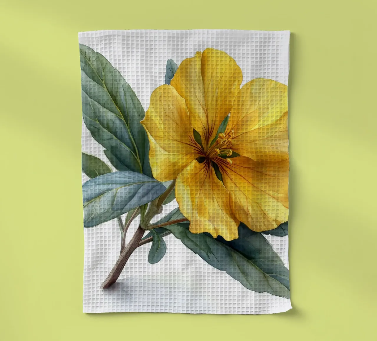 Fleur d'onagre 2 torchon de Bold Blooms