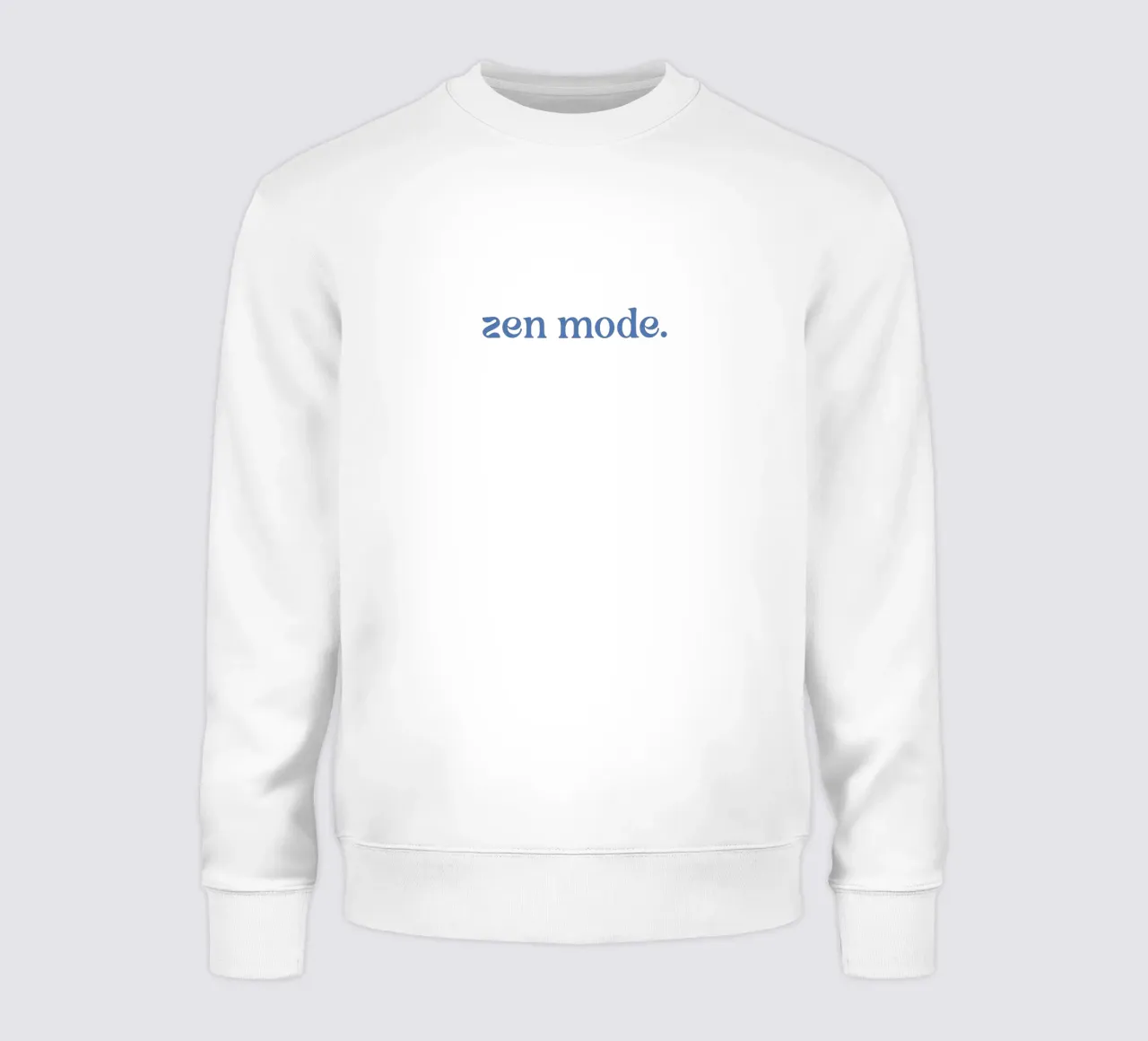 zen mode 6 (Blue) felpa da treechild