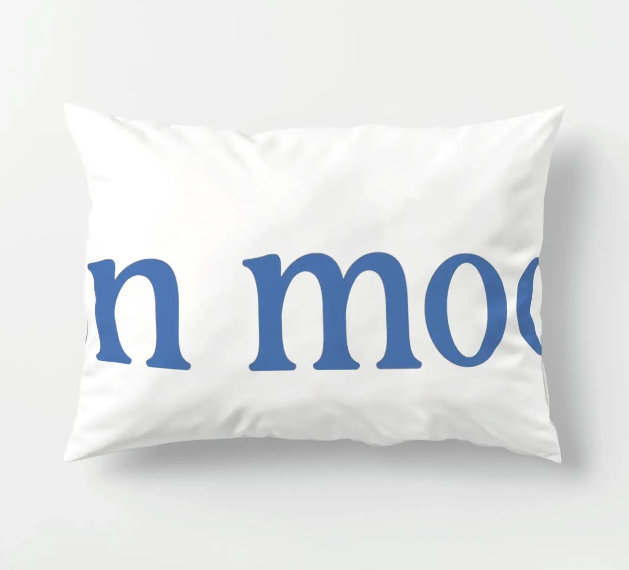 zen mode 6 (Blue) decorative cushion by treechild