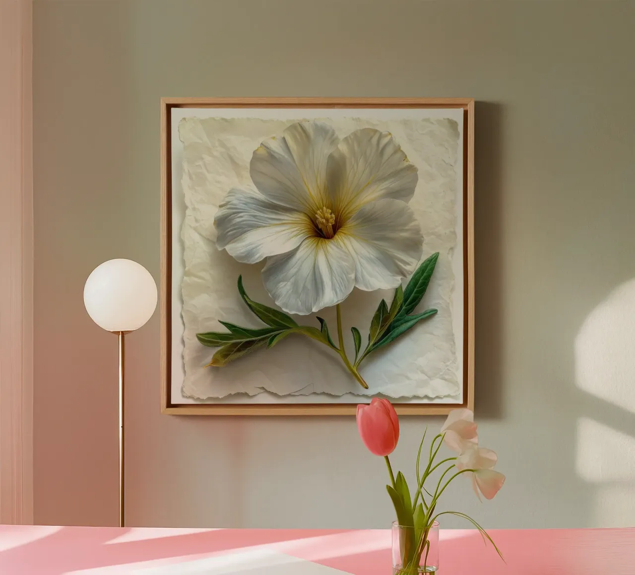 Nachtkerzenblüten 3 Leinwand von Bold Blooms