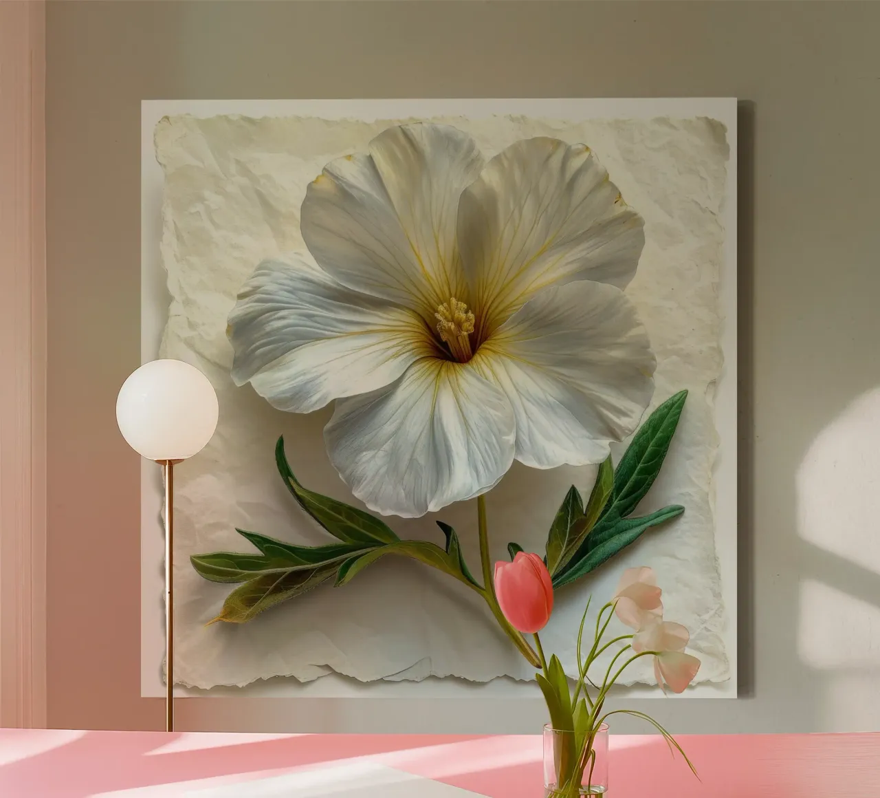 Nachtkerzenblüten 3 Leinwand von Bold Blooms