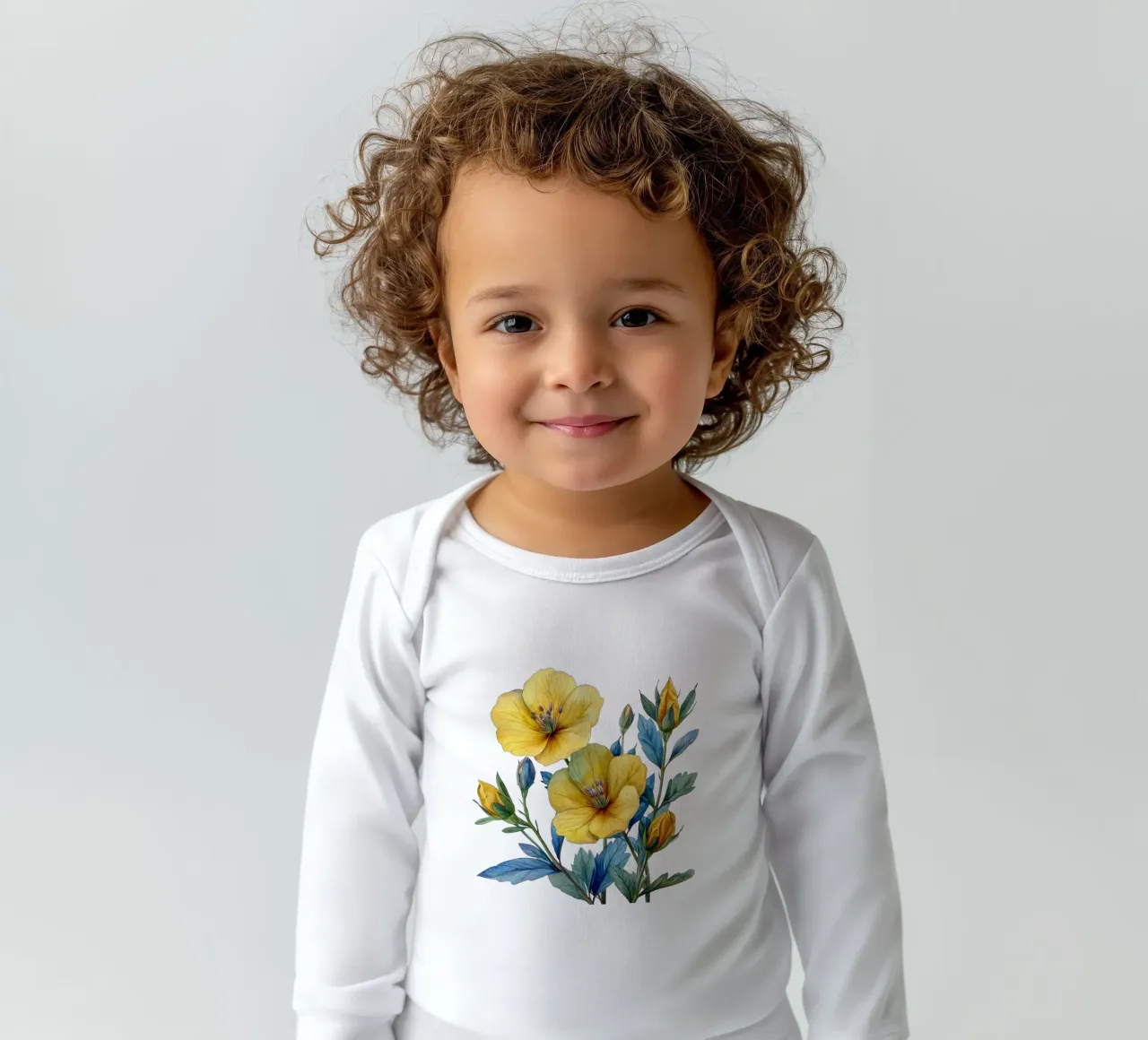 Fleur d'onagre 4 body manches longues de Bold Blooms
