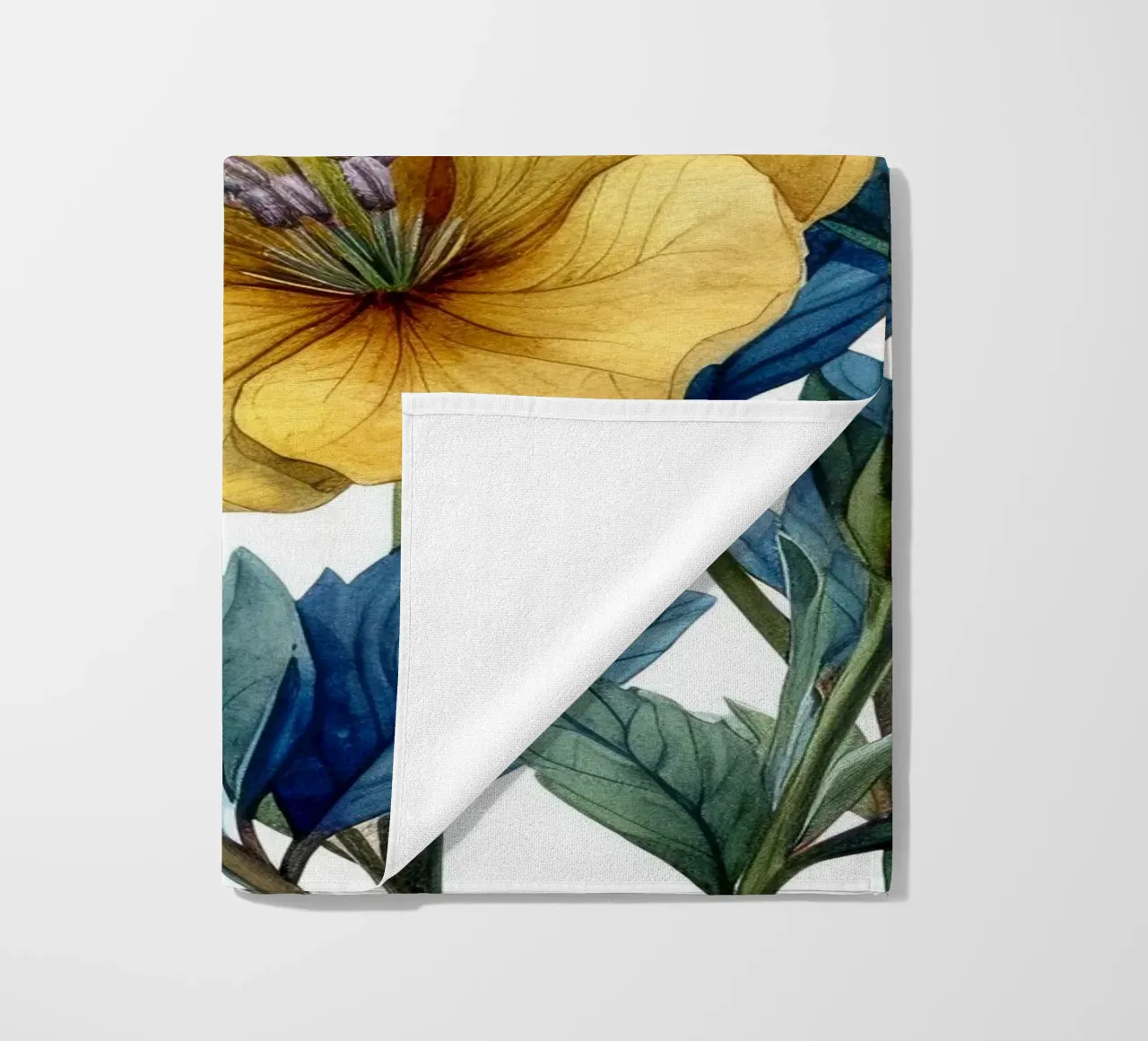 Fiore di enotera 4 telo mare da Bold Blooms