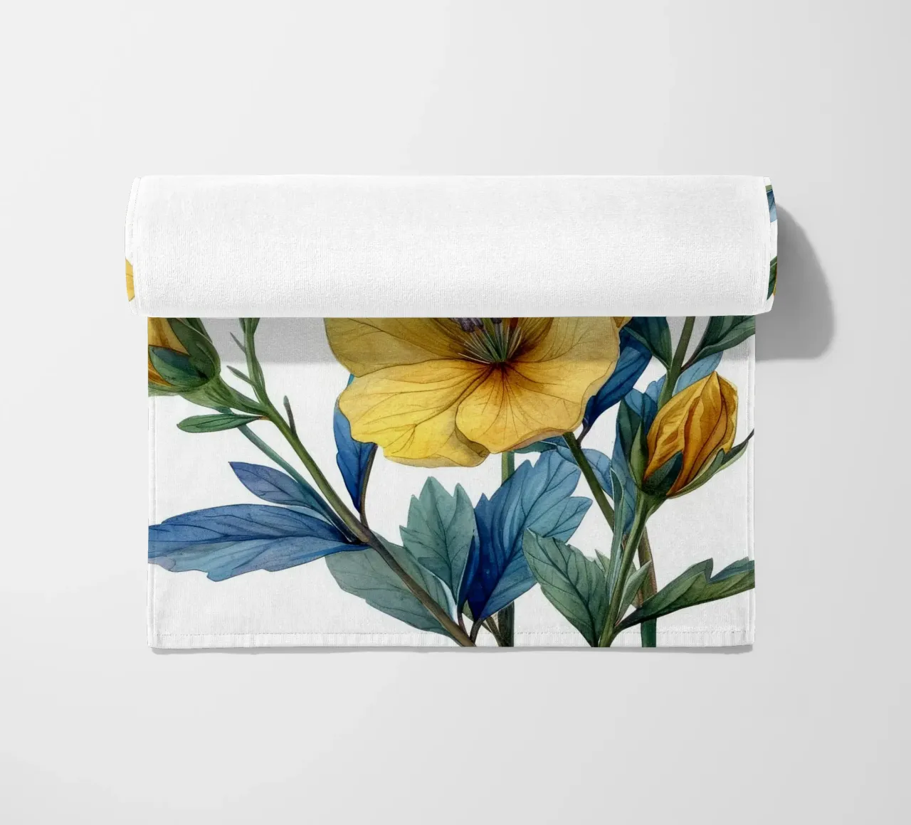 Fiore di enotera 4 telo mare da Bold Blooms