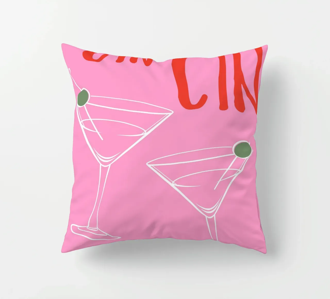 CIN CIN, cocktail Martini, detto francese cuscino da pdigitalprints