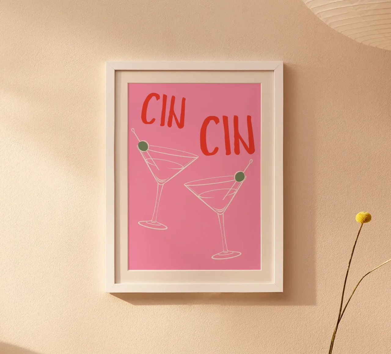 CIN CIN, cocktail Martini, detto francese carta hahnemühle da pdigitalprints