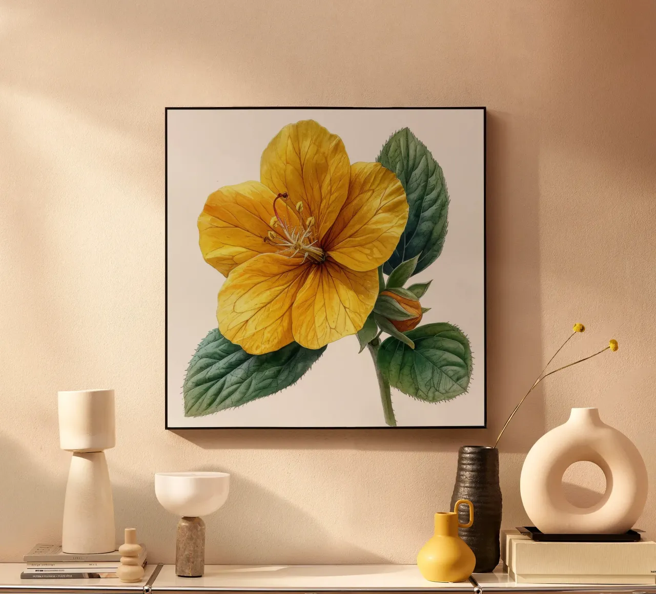 Fiore di enotera 1 plexiglass da Bold Blooms