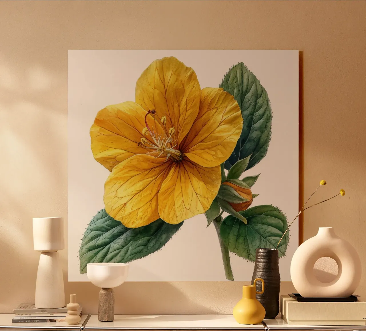 Fiore di enotera 1 plexiglass da Bold Blooms