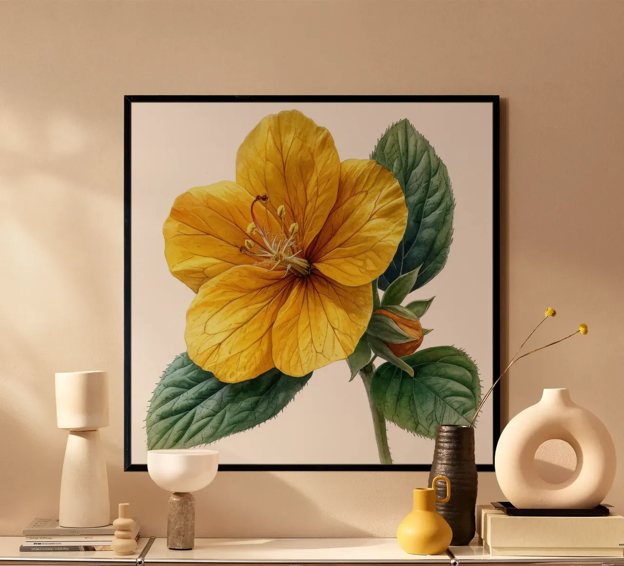 Fiore di enotera 1 poster da Bold Blooms
