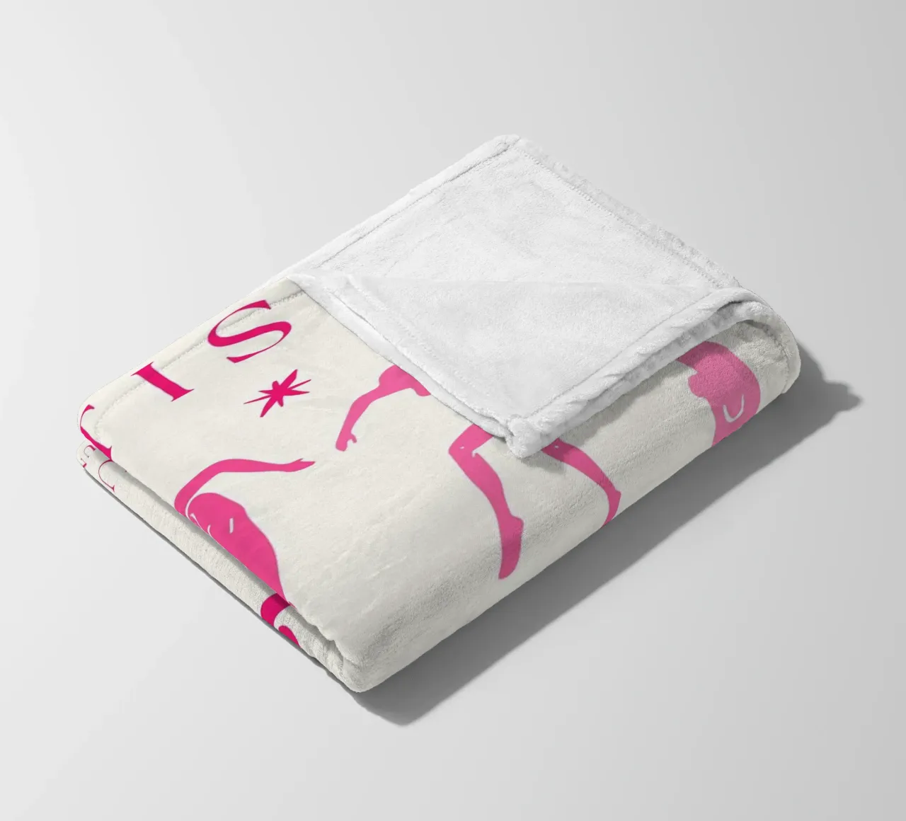 Henri Matisse rosa Tagliati uomini danzanti coperta in pile da pdigitalprints