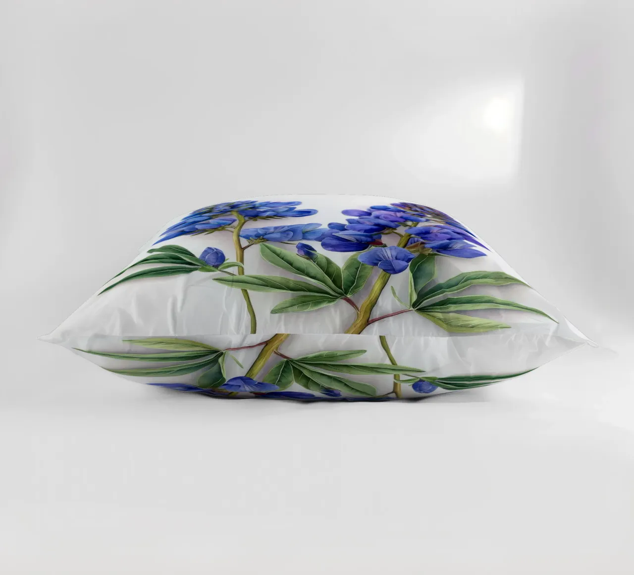 Falso fiore indaco 3 cuscino da Bold Blooms