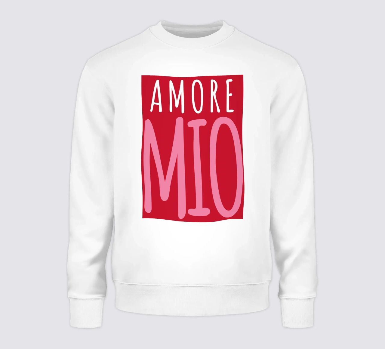 Amore mio, dire, Tipografia felpa da pdigitalprints