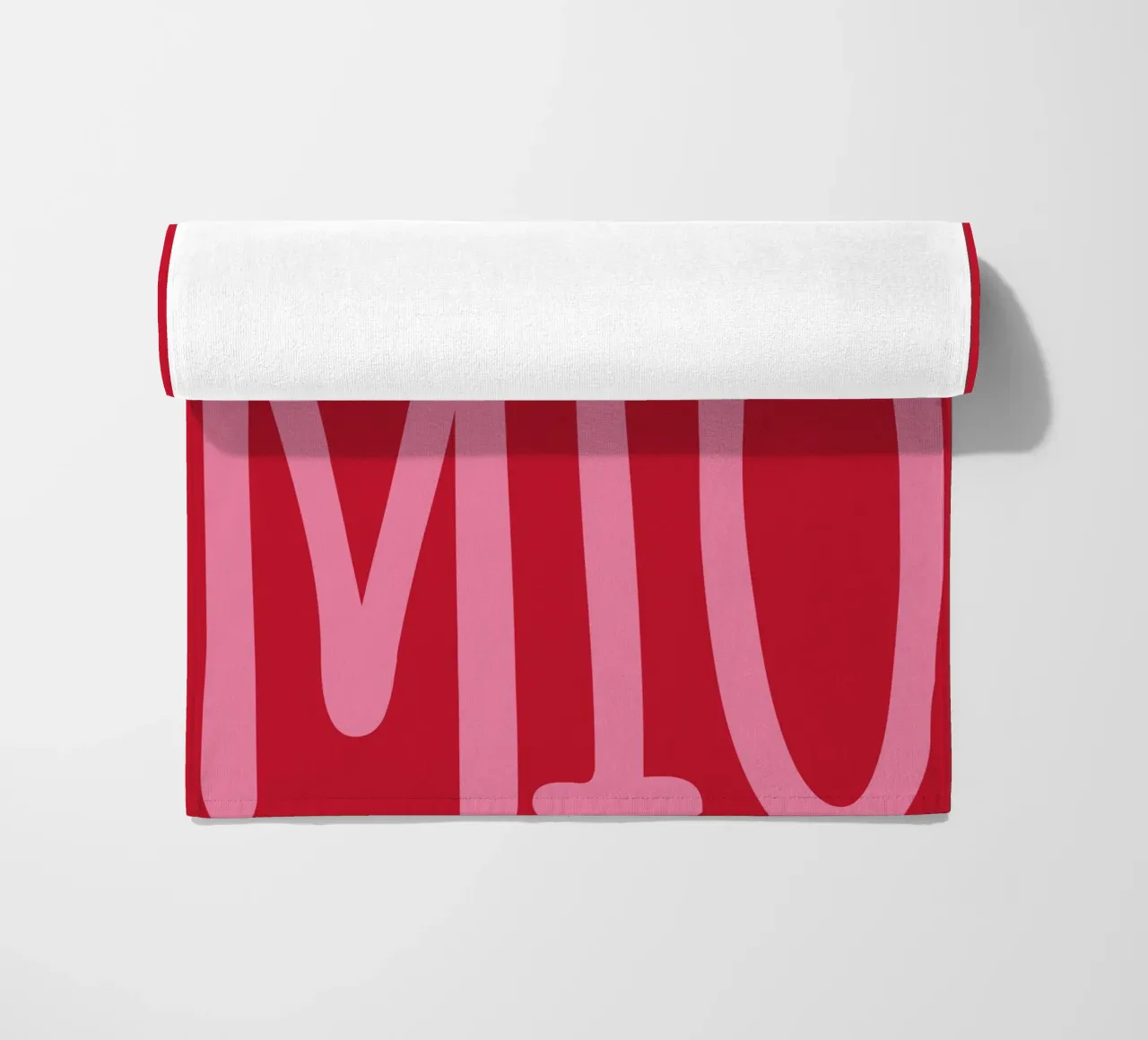 Amore mio, dire, Typographie serviette de plage de pdigitalprints