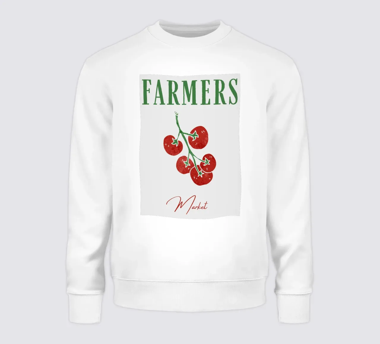 Mercato contadino, Pomodori, retro vintage felpa da pdigitalprints