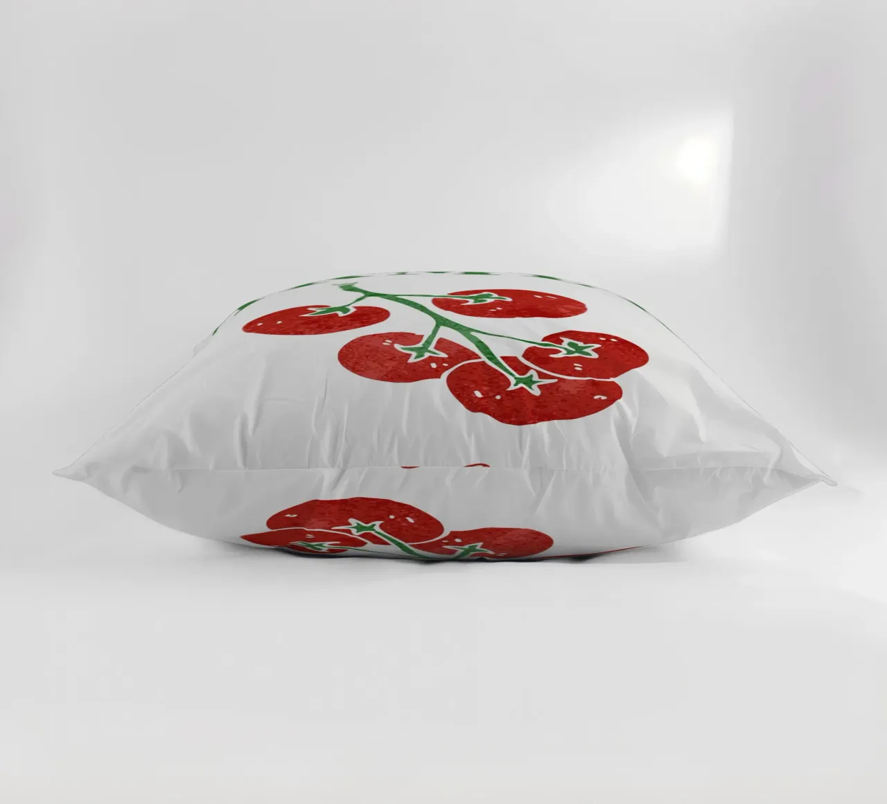 Mercato contadino, Pomodori, retro vintage cuscino da pdigitalprints