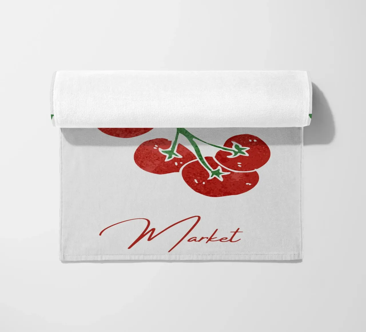 Mercato contadino, Pomodori, retro vintage telo mare da pdigitalprints