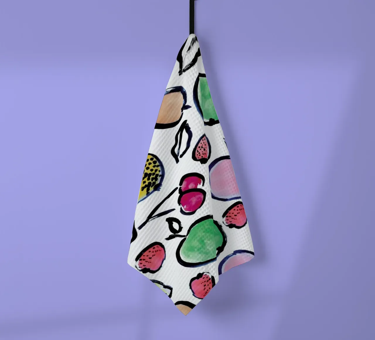 Fruit Salad tea towel by Farina Kuklinski