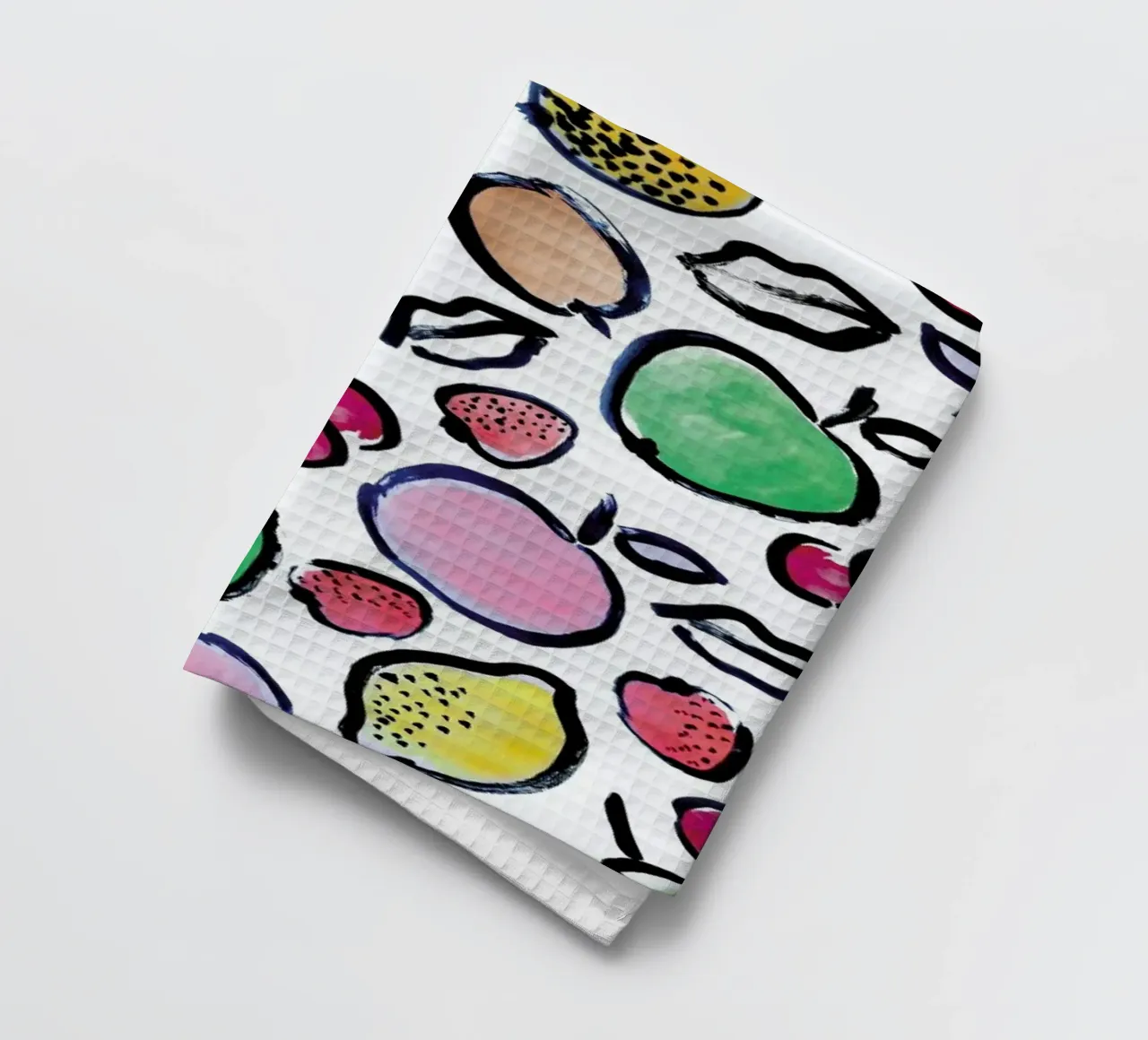 Fruit Salad tea towel by Farina Kuklinski