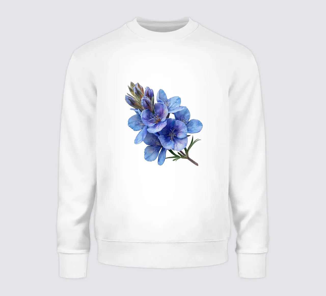 Falso fiore indaco 4 felpa da Bold Blooms