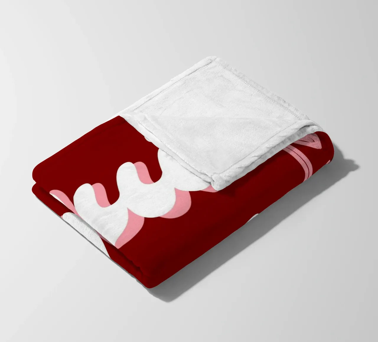 Oui Oui, detto francese, cuoricini preppy coperta in pile da pdigitalprints