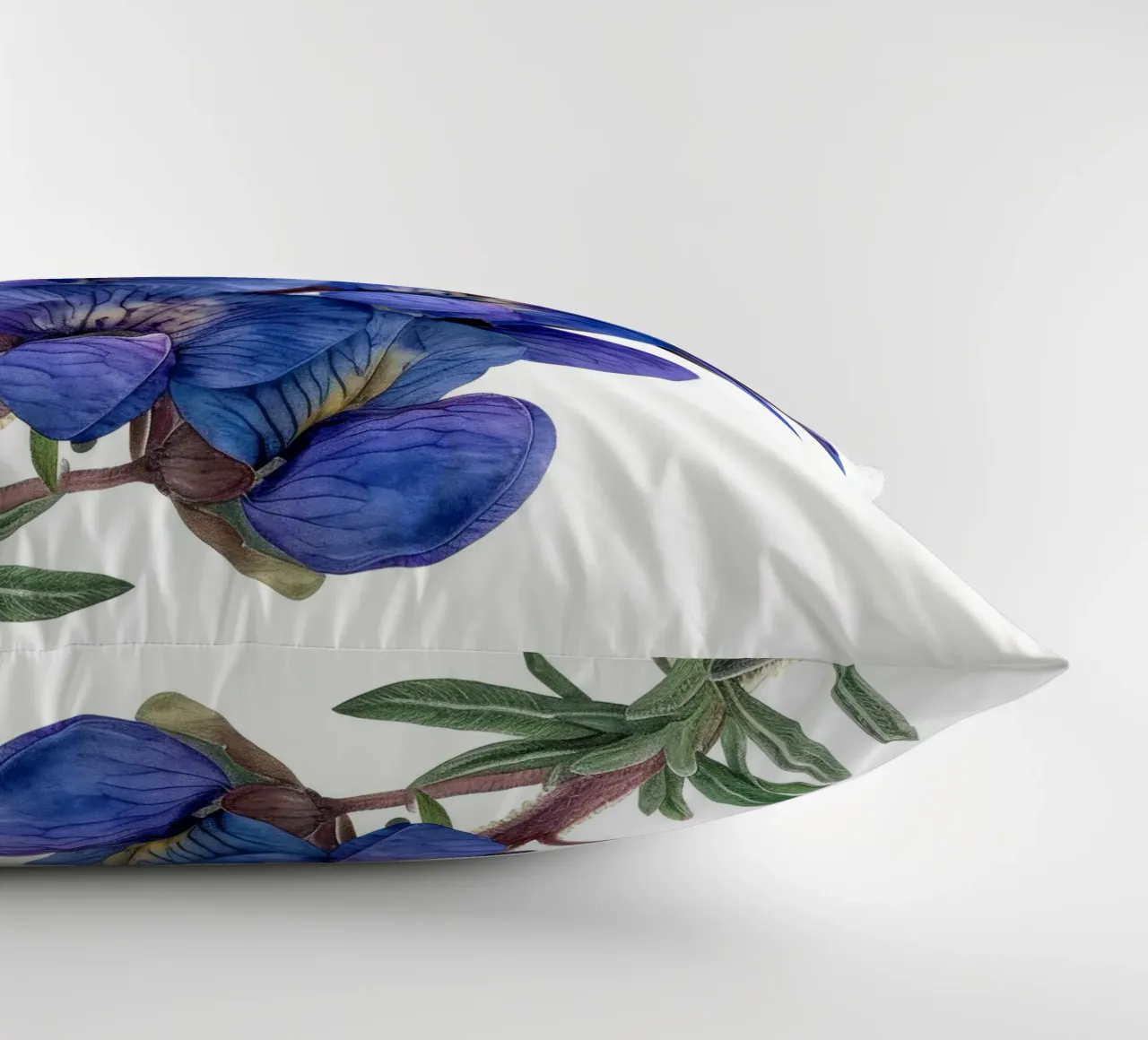 Falso fiore indaco 1 cuscino da Bold Blooms