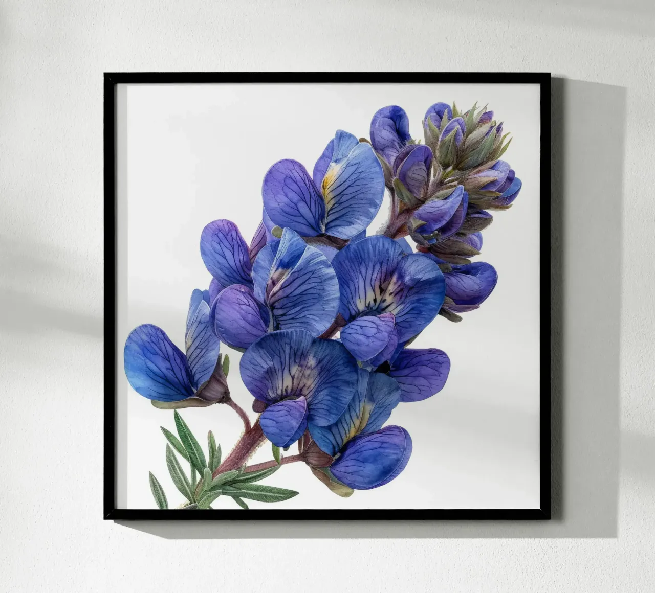 Falso fiore indaco 1 carta hahnemühle da Bold Blooms