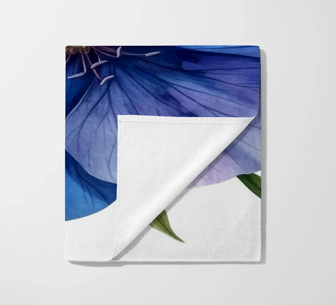 Fiore di lino 3 telo mare da Bold Blooms