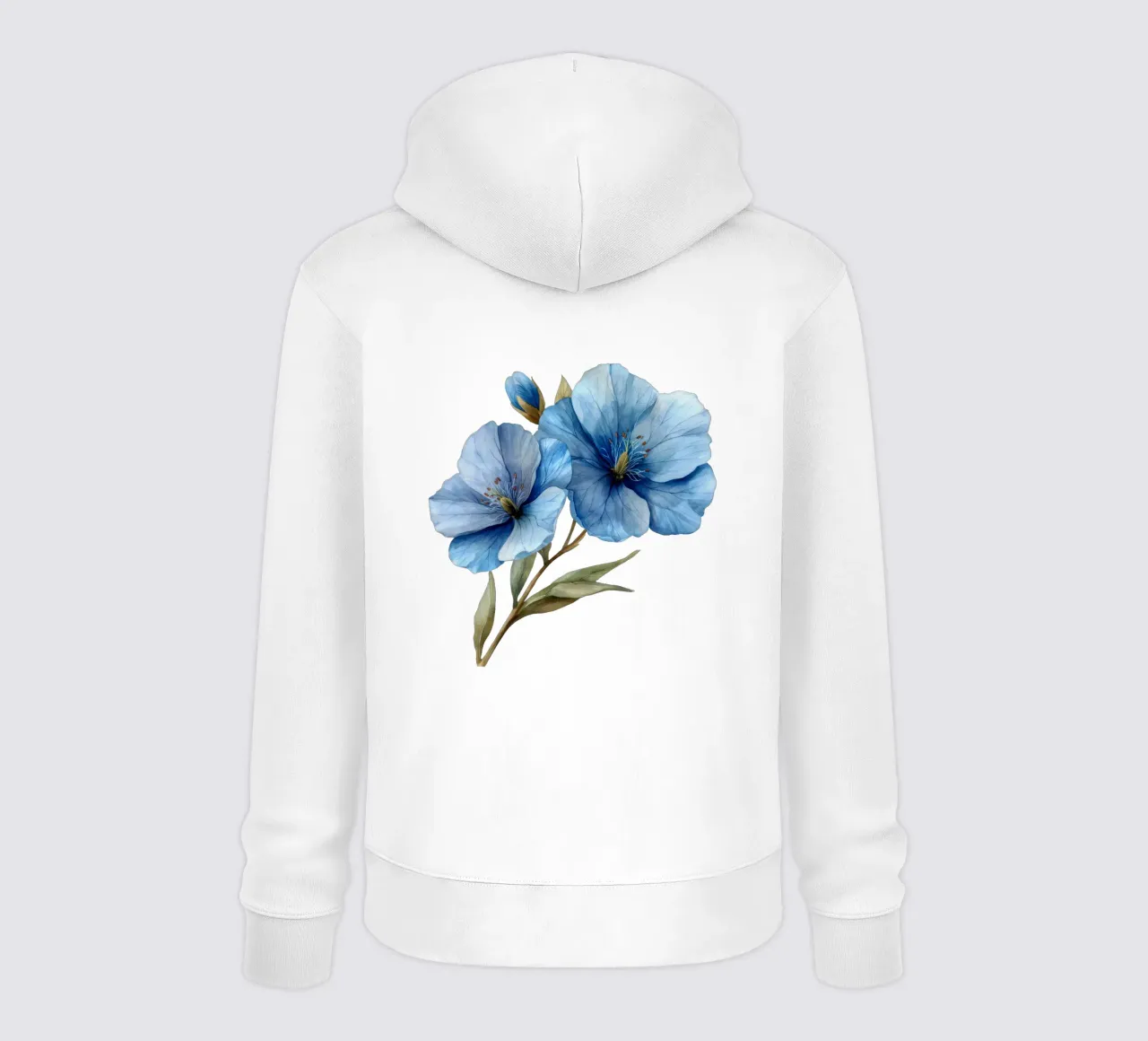 Fiore di lino 4 felpa con cappuccio da Bold Blooms